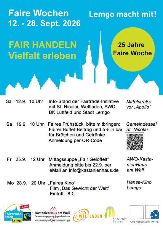 Faire Wochen in Lemgo
